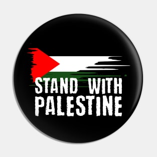 Palestine - Stand With Palestine Pin