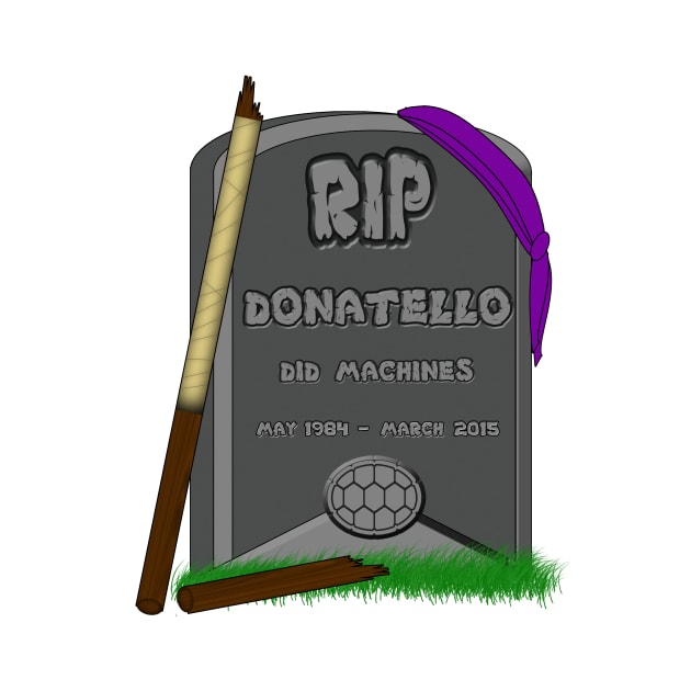 RIP Donatello by Kaatt