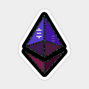 Stylized Ethereum Magnet