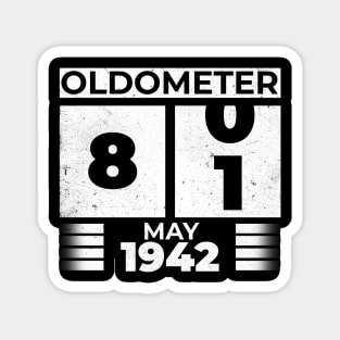 Oldometer 81 Years Old Born In May 1942 Magnet