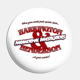 Harrington & Henderson Red Logo Pin