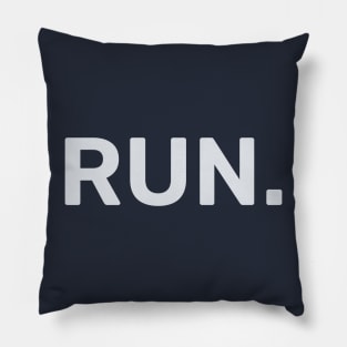 Runners Gift. Run. Minimalist Running. Marathon Pillow