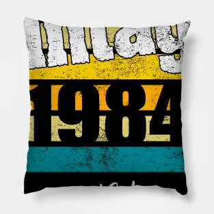 vintage 1984 Pillow