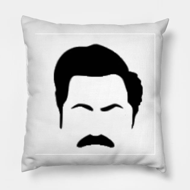 ron mug 1 Pillow by mcnoot