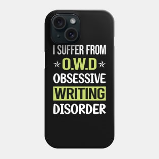 Obsessive Love Writing Writer Phone Case