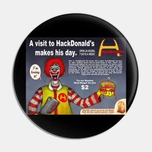 Hackdonald's Pin