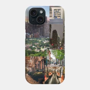 new york aesthetic collage Phone Case