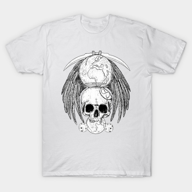 Macabre Goth Skull Head Macabre Gothic Skull T Shirt Teepublic