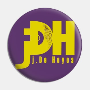 jDH : Yellow Logo Pin