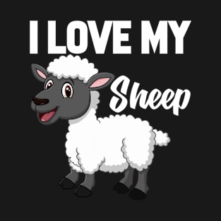 I Love My Sheep T-Shirt