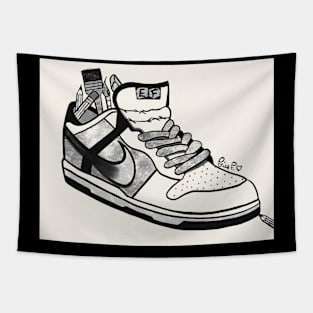 Art Nike Sneakers Tapestry
