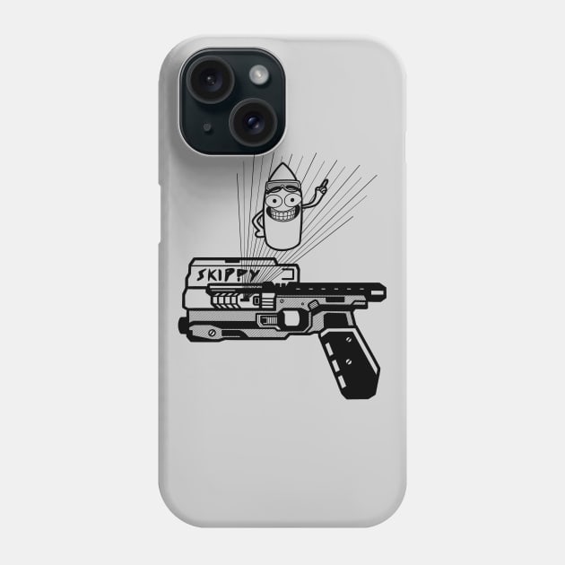 Skippy Gun Phone Case by slomotionworks