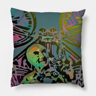 Bicycle Day (metal) Pillow