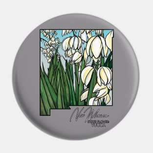 New Mexico Yucca With Text Pin