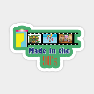 90s Cartoons | Made in the 90s | 90s vintage Magnet