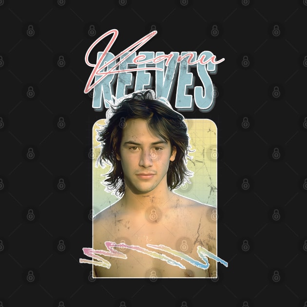 Keanu Reeves // Retro 90s Aesthetic Fan Artwork by DankFutura