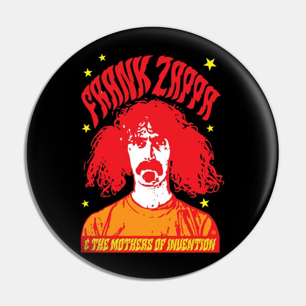 Frank Zappa Pin by Larasati