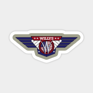 Willys America Military Pendant Magnet