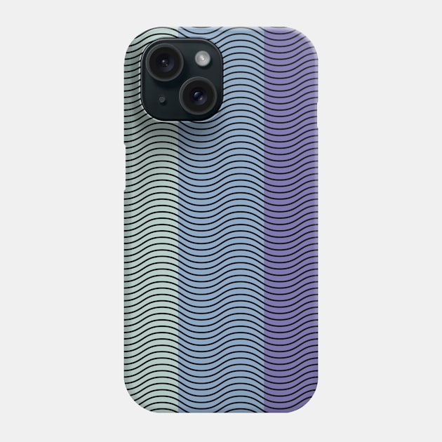 Wave pattern Phone Case by dieEinsteiger