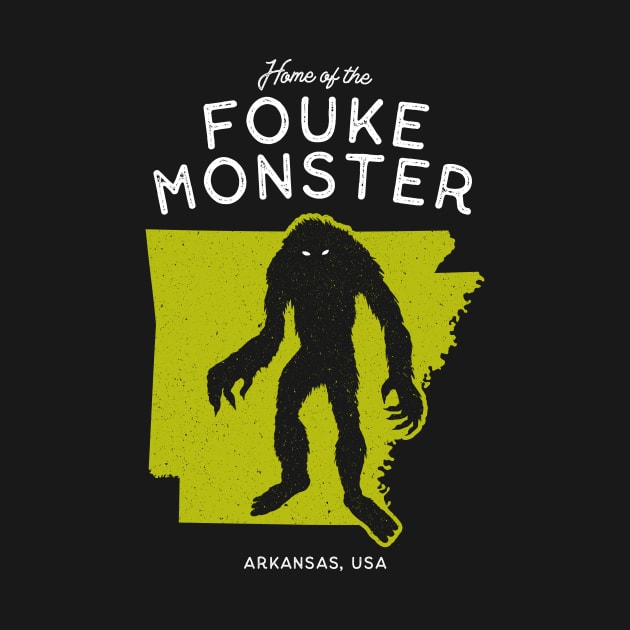 Home of the Fouke Monster - Arkansas, USA Cryptid by Strangeology