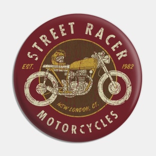 Street Racer Motorcycles 1982 Pin