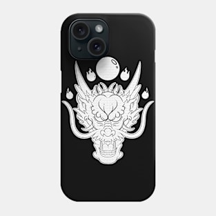 White Ryu Phone Case