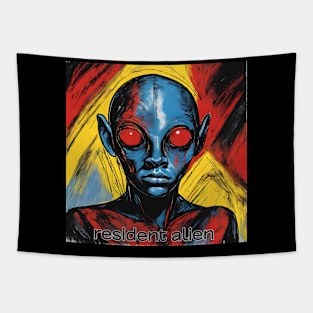 resident alien Tapestry