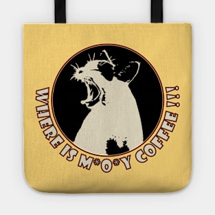 Yawning Cat Tote