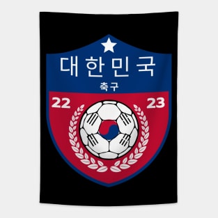 South Korea Football Tapestry