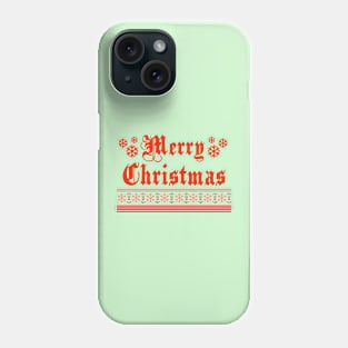 "Merry Christmas" is a timeless and widely recognized  holiday greeting. Phone Case