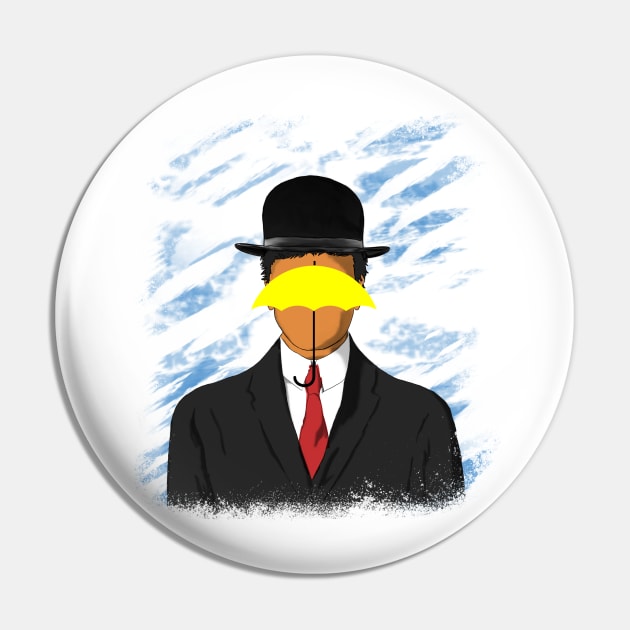 Son of Yellow Umbrella Pin by Uwaki