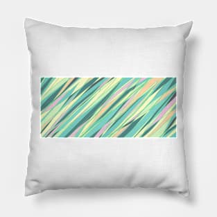 Pencil scratches colorful print, vibrant colors, summer design Pillow