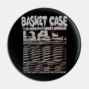 Basket Case, Classic Horror, (Black & White Version) Pin