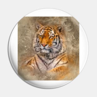 Siberian Tiger Pin