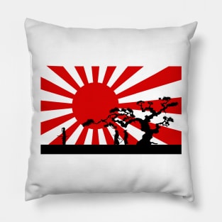 Samurai fight Pillow