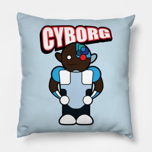 Tooniefied Cyborg Pillow