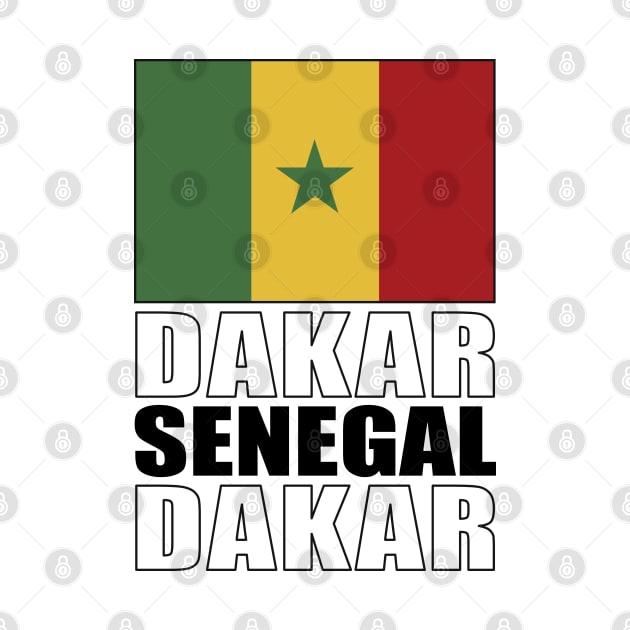 Flag of Senegal by KewaleeTee