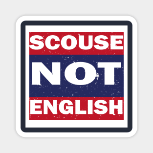 Scouse not English. Liverpool pride Magnet