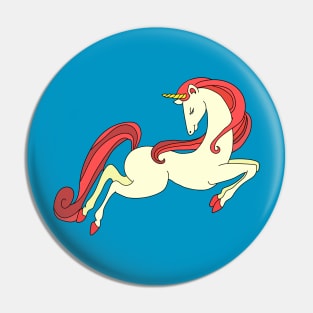 Unicorn Red Hair Pin