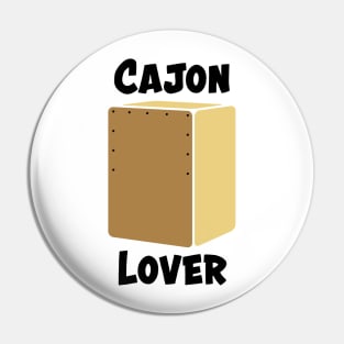 Cajon Lover Pin