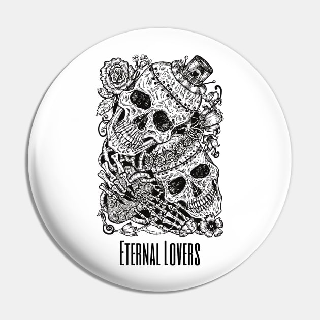 Eternal Lovers Pin by Creativity Haven