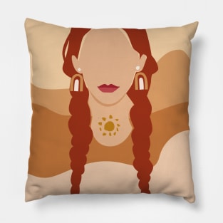 Exotic Beauty Pillow