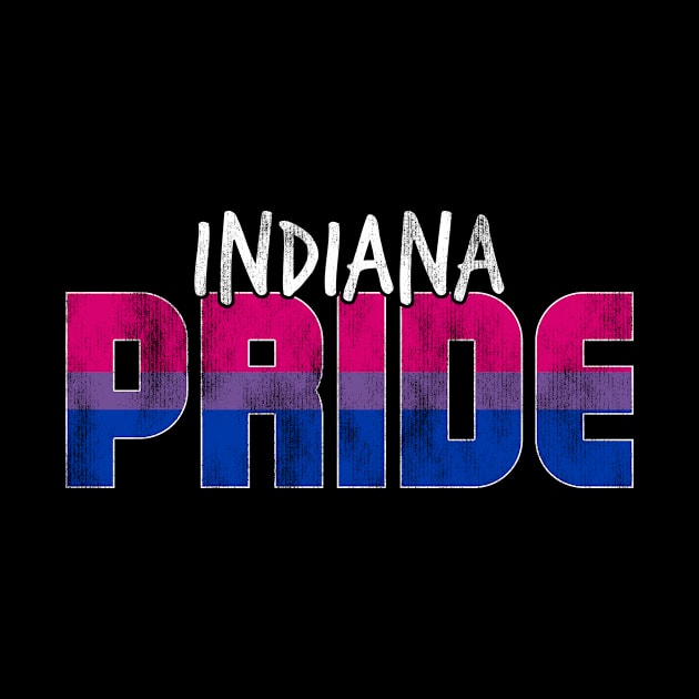 Indiana Pride Bisexual Flag by wheedesign