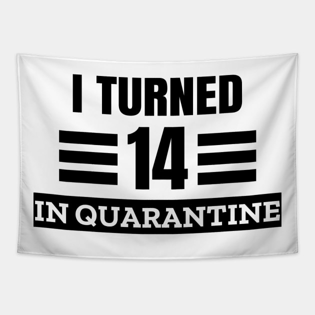 I Turned 14 In Quarantine Tapestry by LunaMay