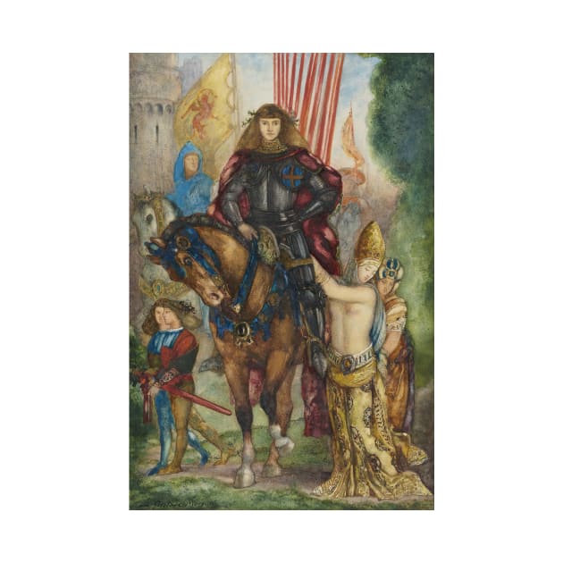 Reitre et Captives by Gustave Moreau by Classic Art Stall