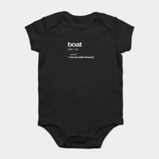 Bust Out Another Thousand Boat Definition Funny T-Shirt