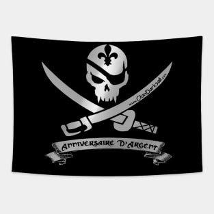 Darksail Silver Anniversary T-shirt Tapestry