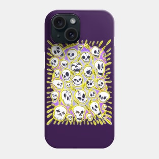 Skull Splash Phone Case