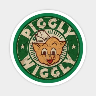 STONE TEXTURE - PIGGLY WIGGLY PIG Magnet