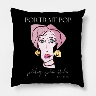 Portrait Pop Studio Pillow